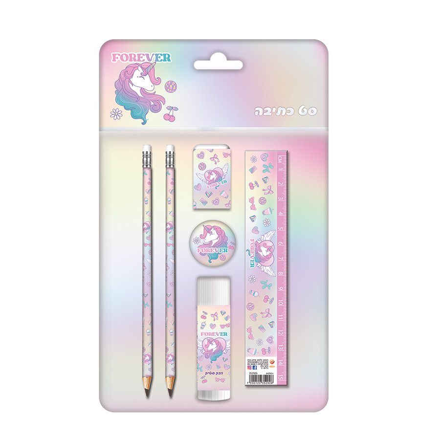 סט כתיבה חד קרן פוראבר