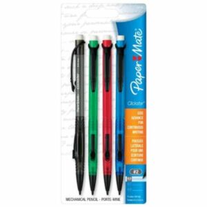 סט 4 עפרונות מכניים 0.5 CLICKSTER