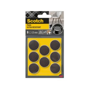 סקוטש רפידות לבד עמידות במיוחד עגולות 25מ"מ 8יח' סקוטש רפידות לבד עמידות במיוחד עגולות 25מ"מ 8יח'