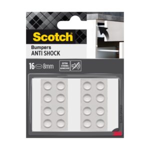 סקוטש כריות סופגות שקוף 8מ''מ 16 יח' 3M