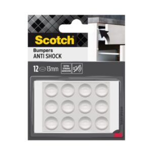 סקוטש כריות סופגות שקוף 13מ''מ 12 יח' 3M