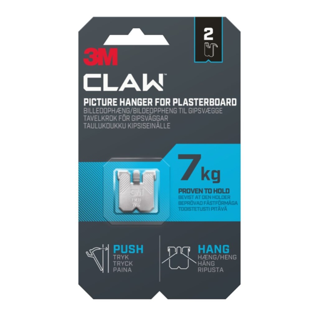 מתלה לקיר גבס 7 ק''ג 3M