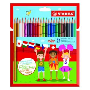 סט 24 צבעי עפרון סטאבילו
