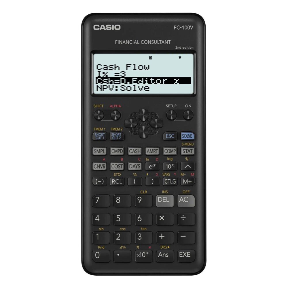משחבון פיננסי Casio FC-100V החדש