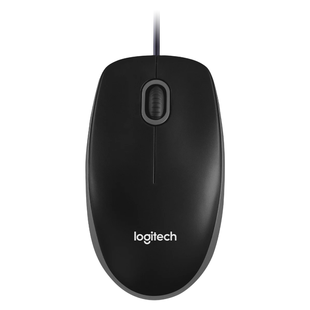 עכבר חוטי Logitech B100 USB