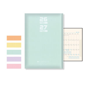 יומן יומי A5 מדורג פסטל קסטלי