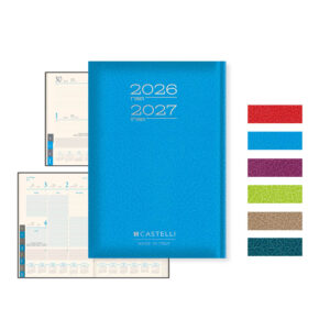 יומן שבועי B5 מדורג קלאסיק קסטלי