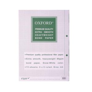 סט 5 דפדפות חשבון OXFORD