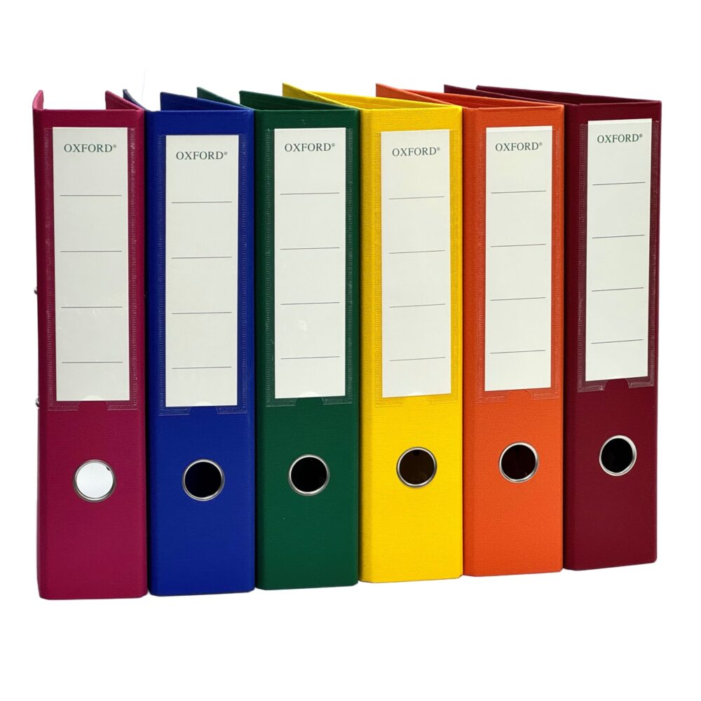 קלסר גב 8 PVC אוקספורד