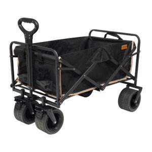 עגלת חוף JEEP EasyGO שחור 100 ליטר