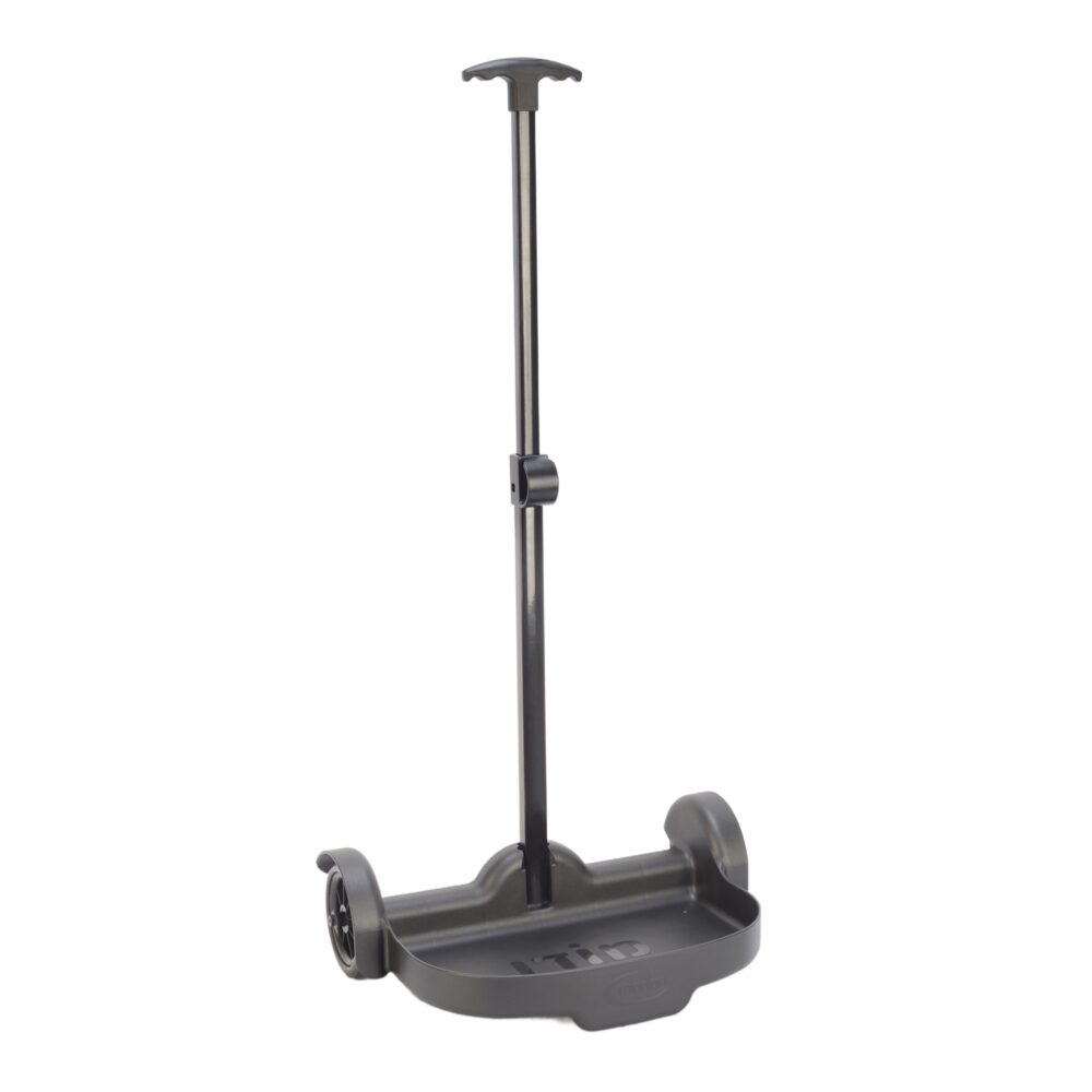 עגלת טרולי שחורה