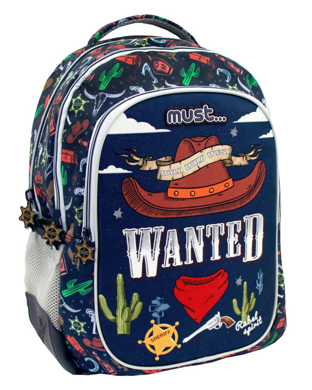 תיק גב מעוצב 2 תאים - בנים