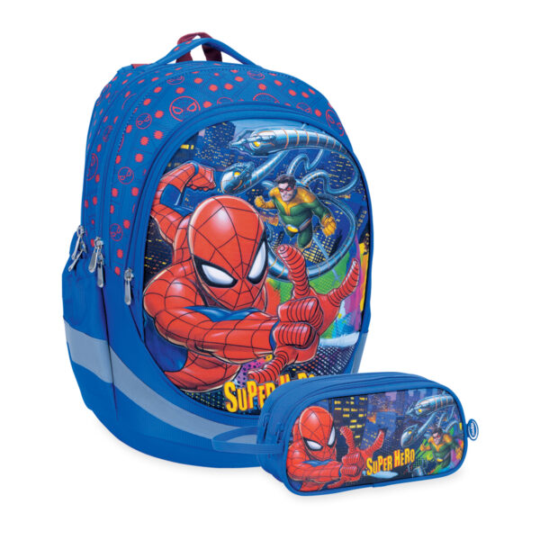 תיק אורטופדי וקלמר ספיידרמן SUPER HERO