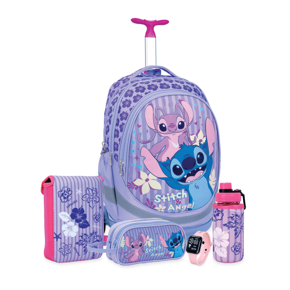 מארז מנצח לב סטיץ ואנג'ל סגול