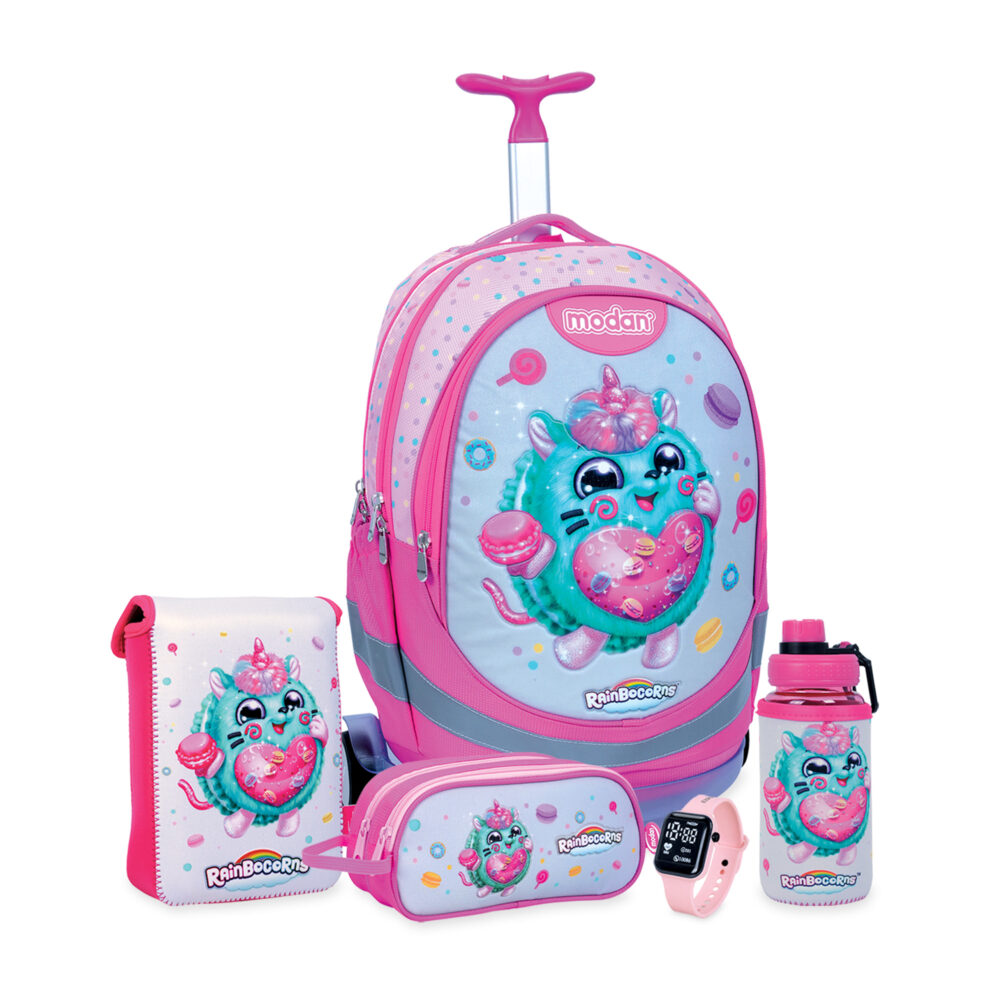 מארז מנצח ריינבוקורן רקע ורוד יחיד