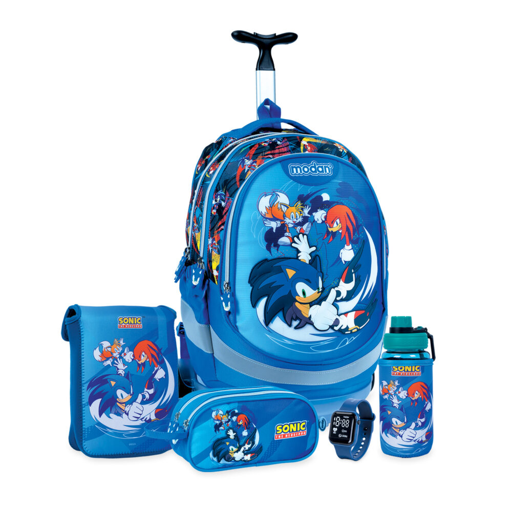 מארז מנצח סוניק 2 דמויות בתנועה