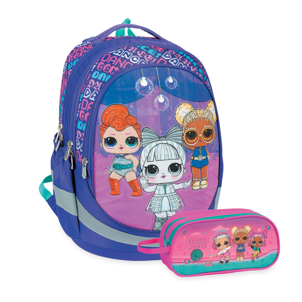 תיק אורטופדי וקלמר לול LOL ריקודים