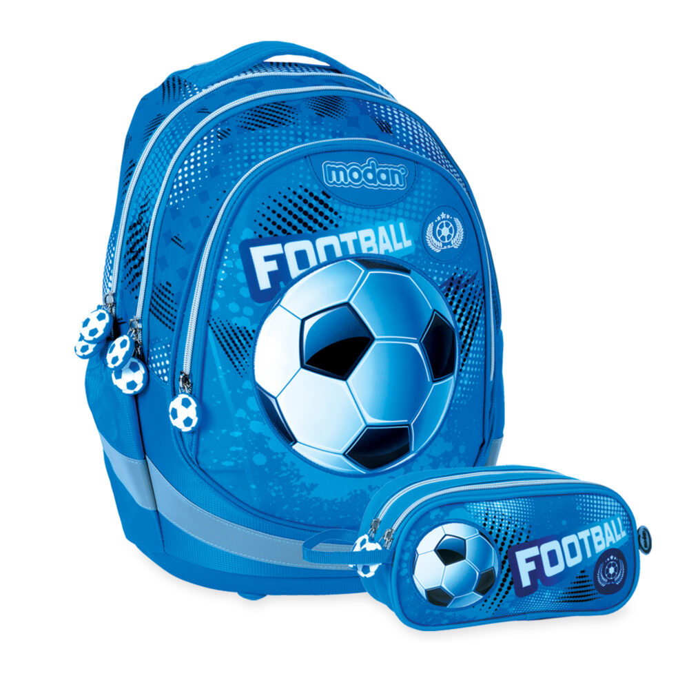 תיק אורטופדי וקלמר כדורגל FOOTBALL