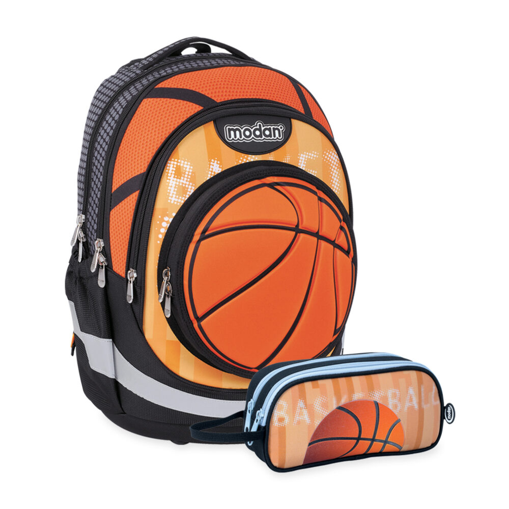 תיק אורטופדי וקלמר כדורסל תא כדור בולט