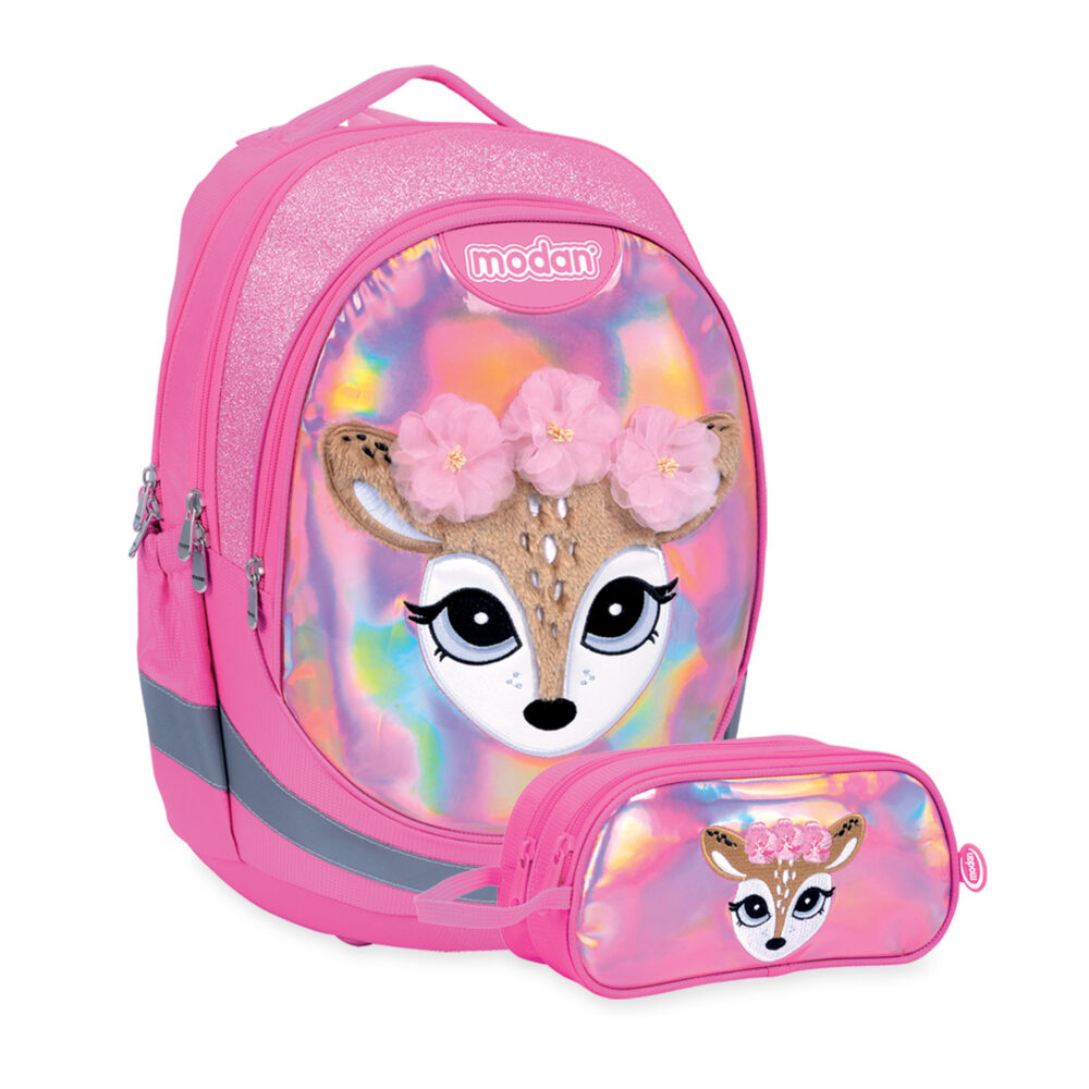 תיק אורטופדי וקלמר במבי רקע מבריק