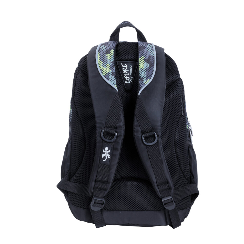 תיק הילה בנים צבעי הסוואה שחור ירוק זית אקספלור