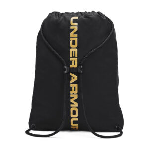 תיק שרוך שחור זהב מטלי Ozsee Sackpack