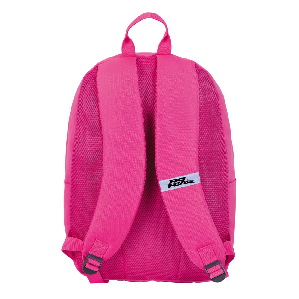 תיק ראלי NO FEAR ורוד פוקסיה מודפס