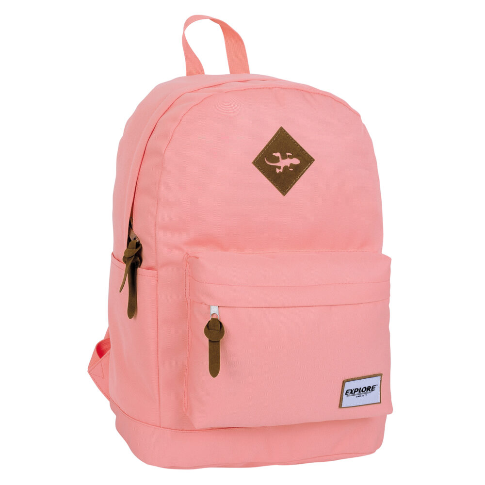 תיק ראלי חלק אפרסק (ורוד)