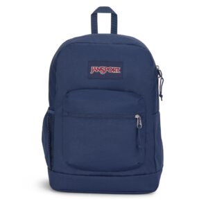 תיק גב JanSport Cross Town Plus כחול נייבי תיק גב JanSport Cross Town Plus כחול נייבי