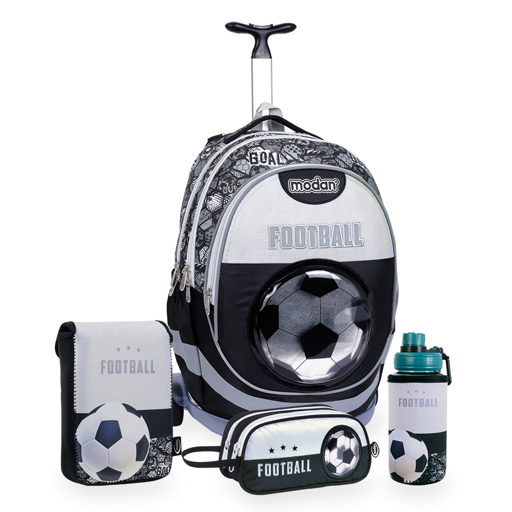 מארז מנצח כדורגל Football שחור לבן