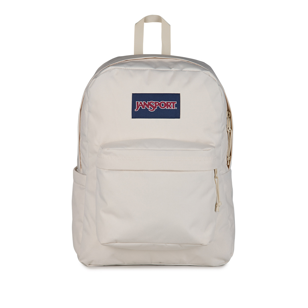 תיק גב JanSport SuperBreak Plus שמנת בהיר תיק גב JanSport SuperBreak Plus שמנת בהיר