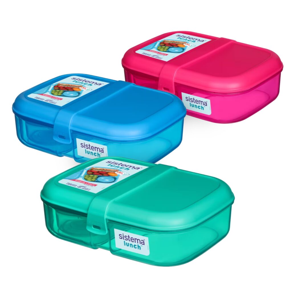 לאנצ' - איחסונית ארוחה מחולקת 1.1 ל'+מיכל תוספות לאנצ' - איחסונית ארוחה מחולקת 1.1 ל'+מיכל תוספות